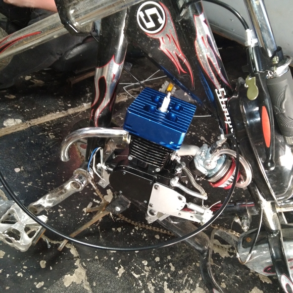 80cc upgraded motor bike - Picture 4 of 4